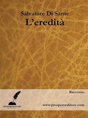 cover image of L'eredità